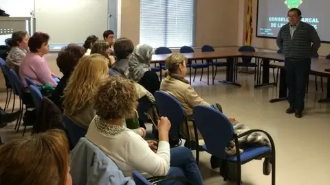 Cloenda de la 3a edició del curs a càrrec del president Muro.