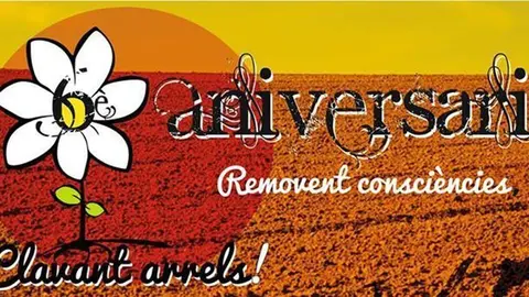 Cartell de la celebració de d&#39;aniversari del Casal Popular l&#39;Arreu.