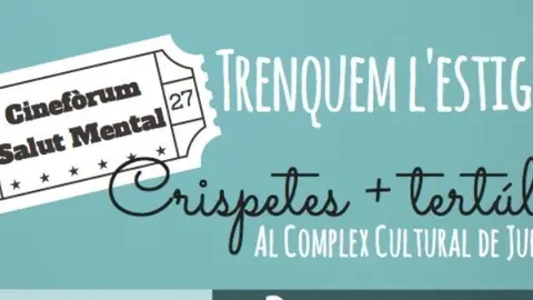 Cinefòrum sobre Salut Mental a Juneda