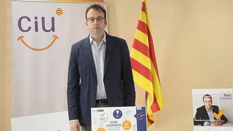 Marc Solsona presenta el primer Viver d'Empreses en Trama Urbana