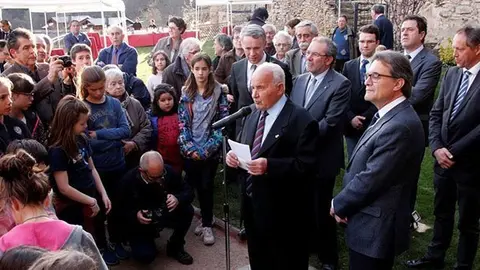 El president ha fet la seva primera visita oficial a Prullans.