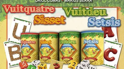 La presentació del jocs de taula de la col·lecció  DO Verbàlia de la editora Devir.