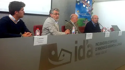 Josep A. Pérez modera la taula Agroalimentària a l'Ida de Bell-lloc.