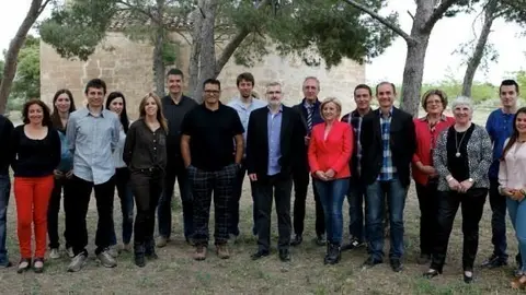 Foto candidatura ERC Les Borges Blanques
