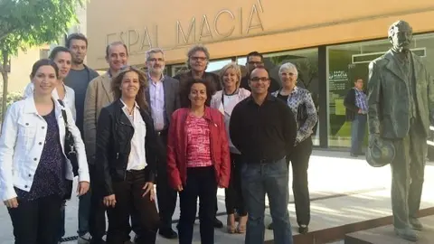 Foto Joan Tardà - candidatura ERC Borges Blanques
