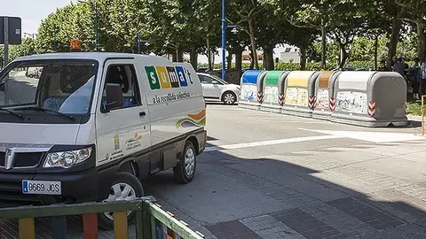 Els equipaments del nous sistema de recollida selectiva a Mollerussa.
