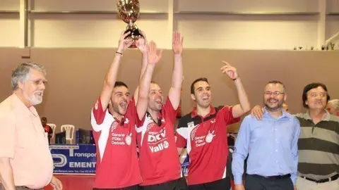 El segon equp del CTT Borges que ha aconseguit l'ascens a Divisió d'Honor2