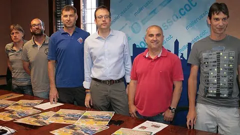 Castillón, Lapeña, Solsona i Lahoz presenten la nova prova d'autocros