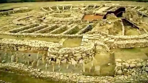 La Fortalesa Ibèrica dels Vilars d'Arbeca fotografiats amb un drone