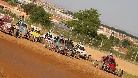 Sortida de la manega de la divisió Car Cross.