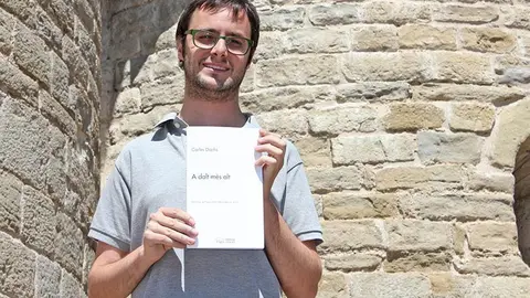 L'autor de l'obra Carles Dachs, guanyador del Premi MMM.