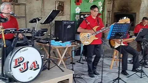 Un assaig de la banda de Miralcamp PJ4.