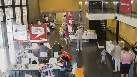 Marató de donació de sang al Complex L'Amistat.