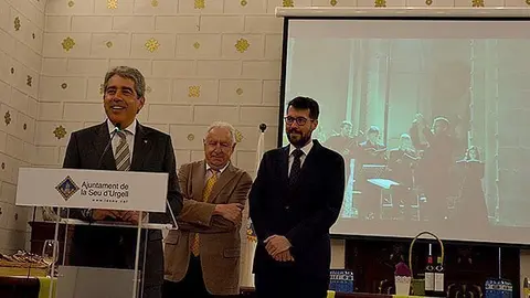 El conseller Homs inaugura el Festival de Música Antiga dels Pirineus.