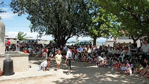 Representacio de la llegenda del Pou Bo a Torregrossa