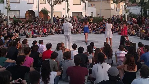 Espectacle a FiraTàrrega