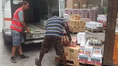 La Creu Roja s’encarrega també de l’emmagatzematge