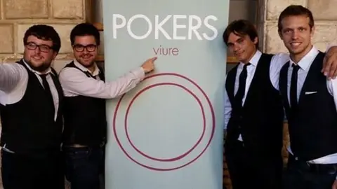 Els integrants de la banda Pokers2