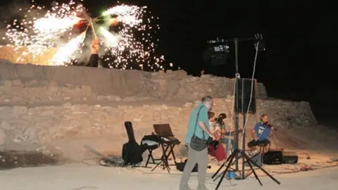 Nit de foc als Vilars d'Arbeca