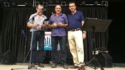 Francesc Balp guanyador de l'Aixolet d'Or de Miralcamp.