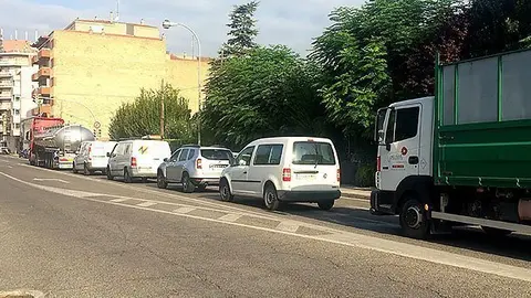 Mollerussa ha recuperat per unes hores el trànsit de l'antiga N-II