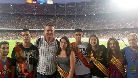 Les Pubilles i els hereus de Vila-sana asisteixen al Gamper