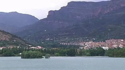 Imatge del pantà de Sant Antoni