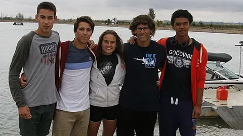 Els quatre integrants de la selecció espanyola