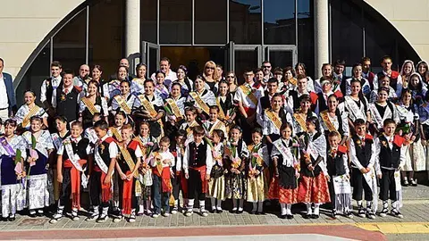 Foto de família de la trobada a Rosselló