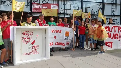 Marató de donants de sang amb la qual va col·laborar l'Espai