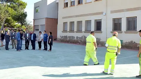 Els alumnes del Col·legi Sant Jordi de Puigverd de Lleida estrenaran pati aquest nou curs escolar