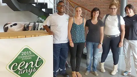 Els joves incorporats en aquestes darreres setmanes amb el pla d’ocupació