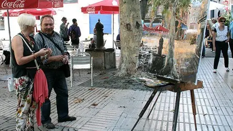 Edició del Concurs de Pintura dedicada al centre de Mollerussa