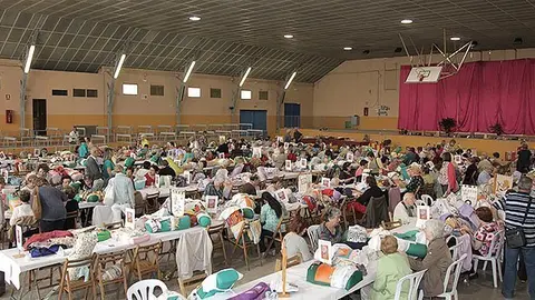 Trobada de Puntairs en el Pavelló Vilanova de Bellpuig