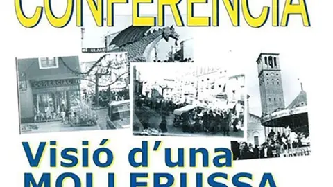 Cartell de la xerrada de Manel Roure al Casal de la Gent Gran