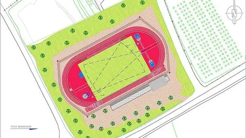 Projecte pista d'atletisme del Parc de La Serra