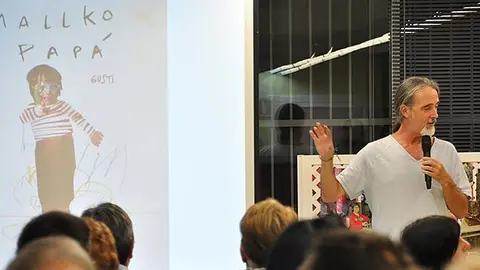 Gusti presentació del llibre Mallko i Papá