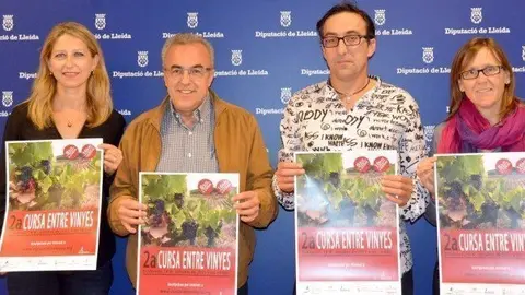 Cursa entre vinyes