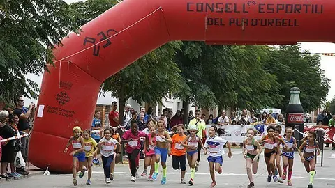 Correpoma de Barbens inaugura el curs del Consell Esportiu del Pla d'Urgell