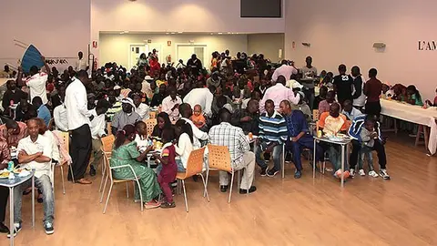 Aniversari de l'Associació de Senegalesos de Mollerussa