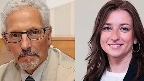 El Jutje Santi Vidal Marina Llansana presenten Una constitució per a Catalunya