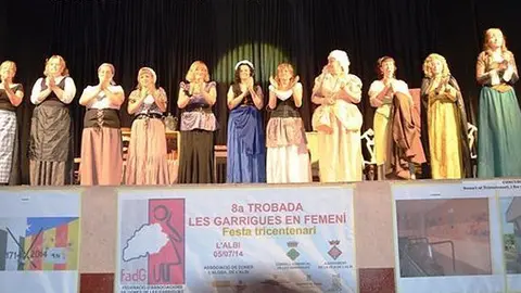 La 8a Trobada les Garrigues en Femení a l'Albi