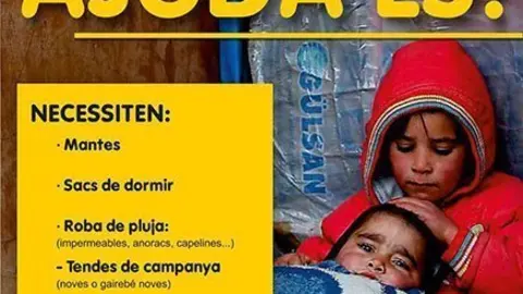 Cartell divulgació de la campanya