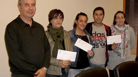 L'alcalde Joan Ramon Sangrà va lliurar els premis Instagram.