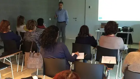 Càpsula formativa sobre Twitter al CEI de les BorgesT