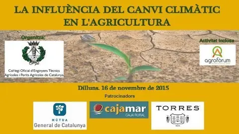 La influència del canvi climàtic