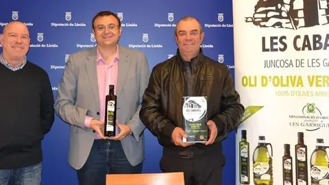 La presentació de la Fira de l'oli de Juncosa a la Diputació de Llleida