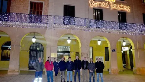 Acte de l'encesa de les llums de Nadal a Mollerussa