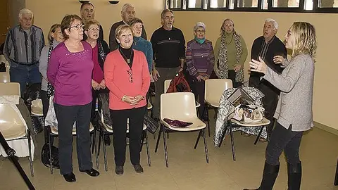 Presentacio Cantata Lintola assaig