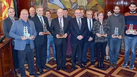 Guardonats en els premis als Millors Projectes Empresarials